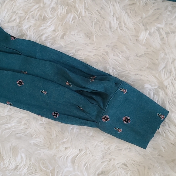 Free People | size xsmall | love grows green romper - Picture 8 of 13